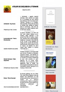 Atelier Litterature Dec2015